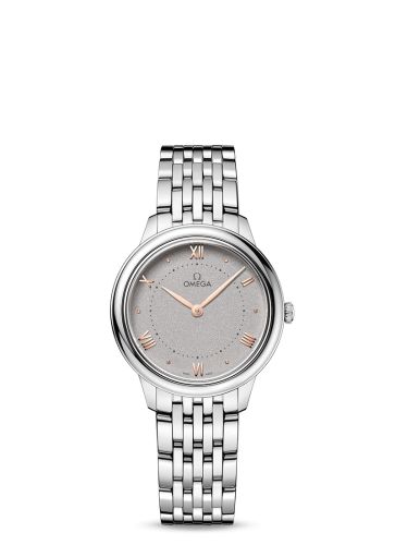 Omega De Ville Quartz 30 Stainless Steel / Grey / Bracelet